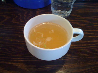 江川亭のスープ
