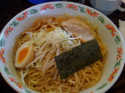 江川亭の油麺特盛