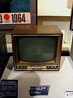 昔の卓上型テレビ