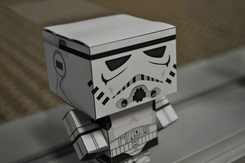 紙のロボット