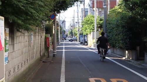 東京の町並み-住宅街