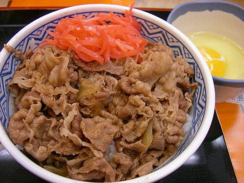 吉野家の牛丼