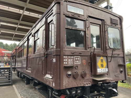 クモハ40 青梅鉄道公園