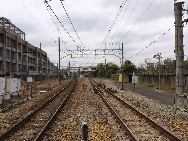 西立川駅へ続く青梅線