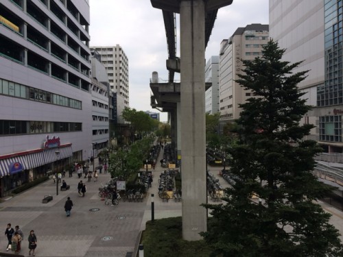 立川北駅からIKEA方向