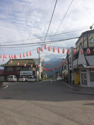 駅前の商店街