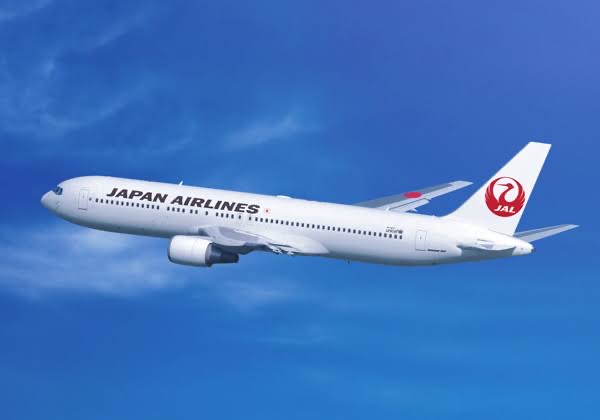 飛行機　JAL