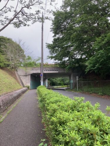 戦車道路の下のガード