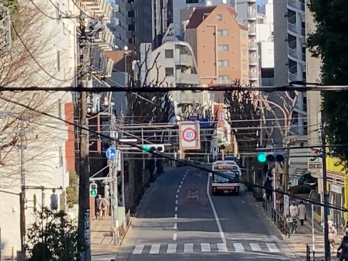 渋滞の少ない吉祥寺通り