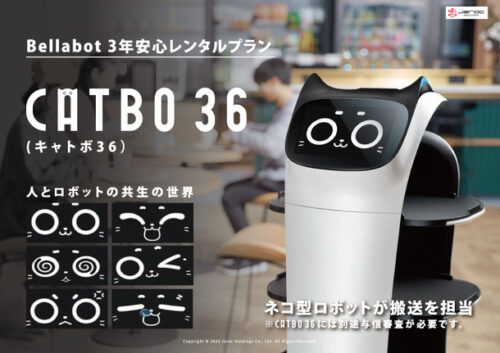 配膳ロボット 表情