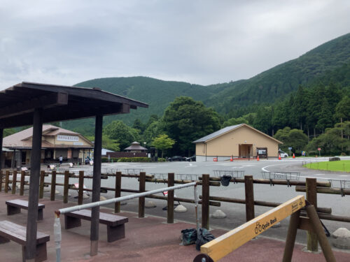 道の駅天城越えの駐車場