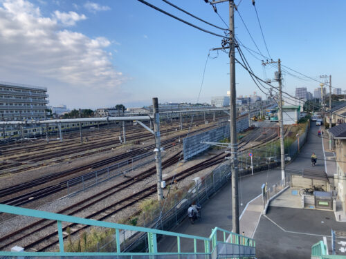 三鷹 跨線橋