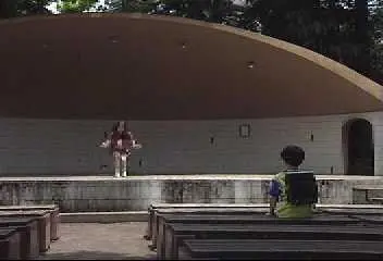 井の頭公園のステージ