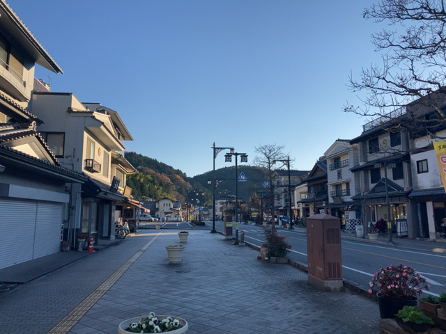 身延町 身延駅 しょうにん通り商店街